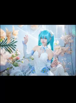 【写真】艾西Aiwest—初音 粉蝶花 【42P-141MB】